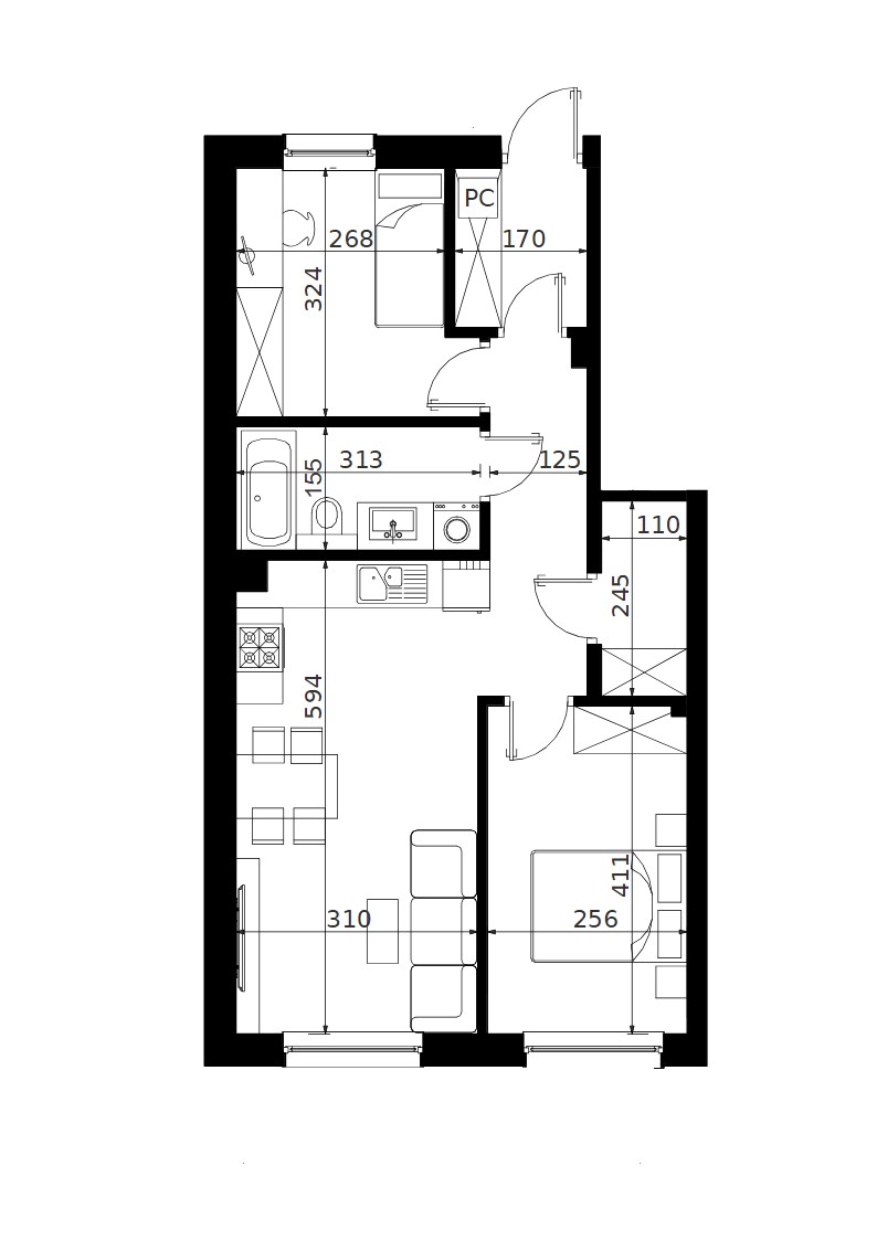 Plan mieszkania